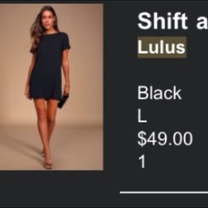 Lulu’s shift dress